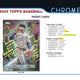 2024 Topps Chrome Baseball Hobby Jumbo