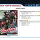 2024 Topps Chrome Baseball Hobby Jumbo