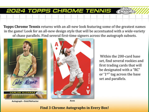 2024 Topps Chrome Tennis Hobby