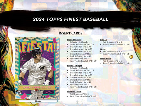 2024 Topps Finest Baseball Hobby