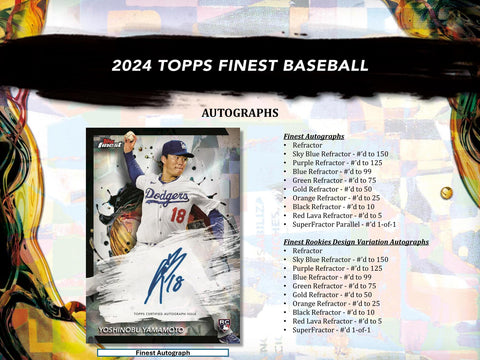 2024 Topps Finest Baseball Hobby