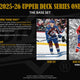 2025/26 Upper Deck Series 1 Hockey 4-Pack Blaster