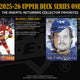 2025/26 Upper Deck Series 1 Hockey Tin (Box) Case (12 Ct.)