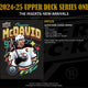 2025/26 Upper Deck Series 1 Hockey Tin (Box) Case (12 Ct.)