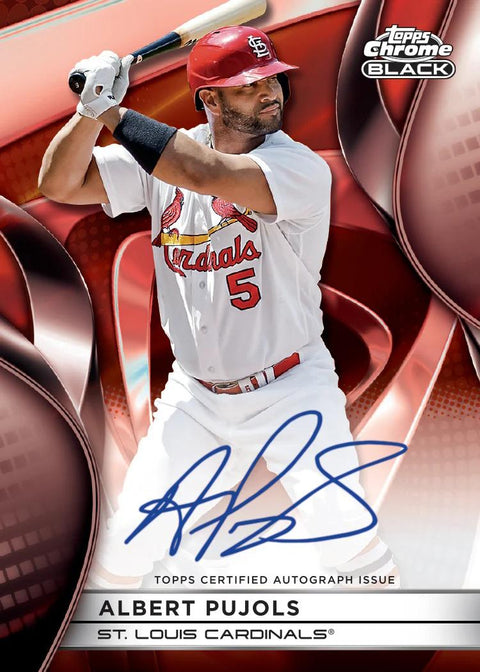 2025 Topps Chrome Black Baseball Hobby Box