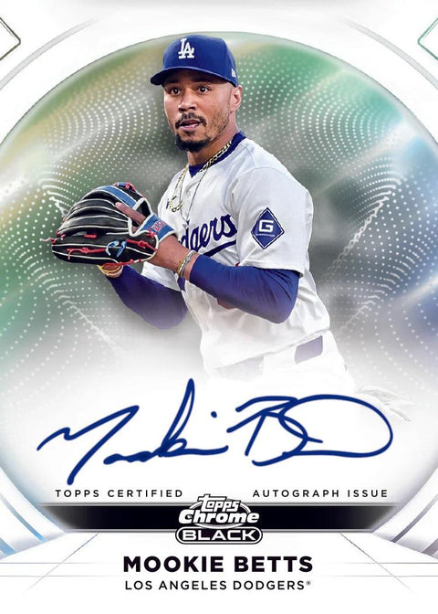 2025 Topps Chrome Black Baseball Hobby Box