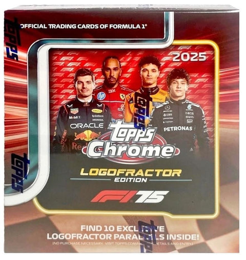 2025 Topps Chrome F1 Formula 1 Logofractor