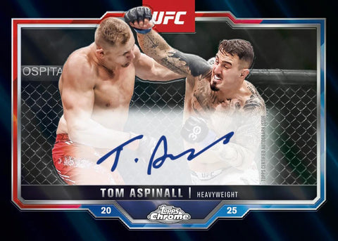 2025 Topps Chrome UFC 6-Pack Blaster