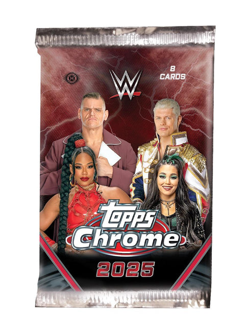 2025 Topps Chrome WWE Wrestling Hobby