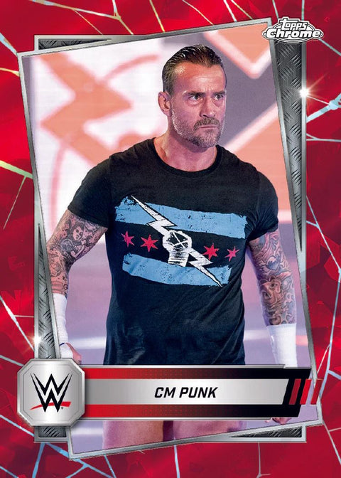 2025 Topps Chrome WWE Sapphire Edition Wrestling Hobby