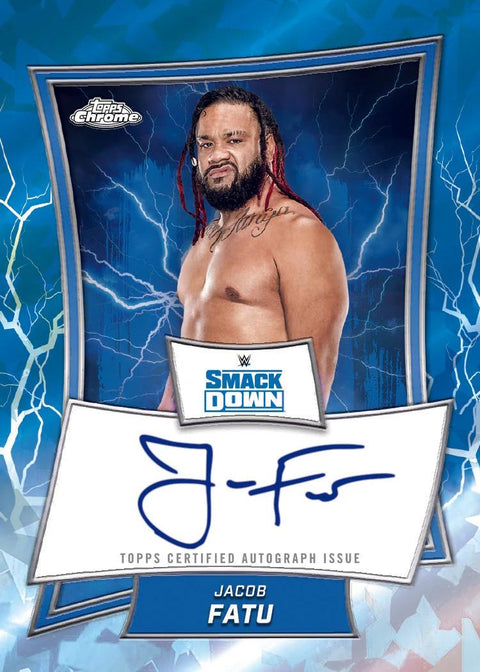 2025 Topps Chrome WWE Sapphire Edition Wrestling Hobby