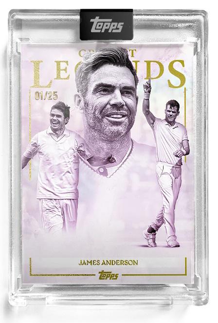 2025 Topps Cricket Legends Volume II Box