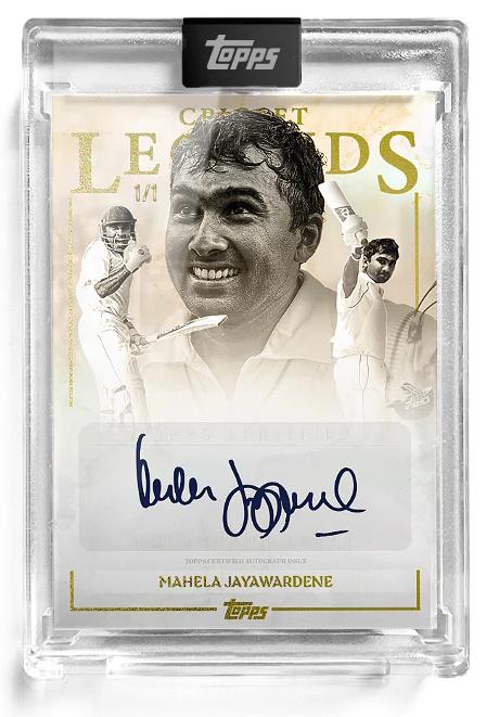 2025 Topps Cricket Legends Volume II Box