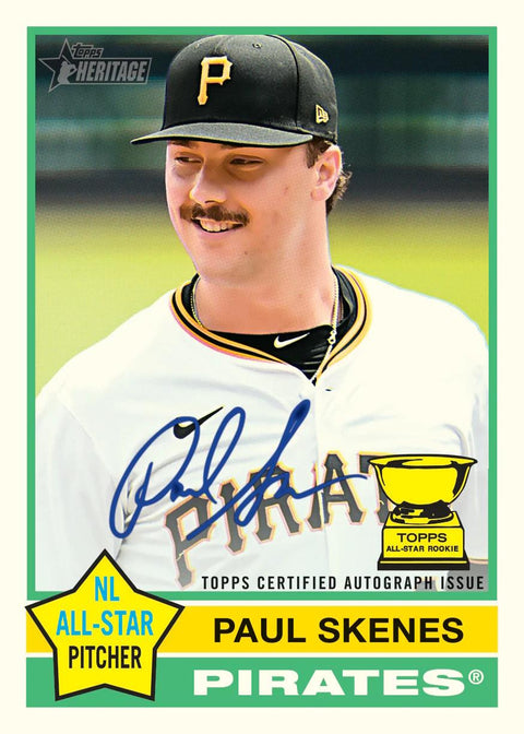2025 Topps Heritage Baseball 8-Pack Blaster Box
