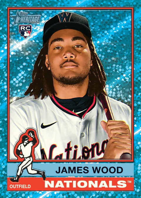 2025 Topps Heritage Baseball 8-Pack Blaster Box