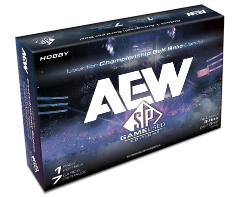 2025 Upper Deck AEW SP Game Used Wrestling Hobby