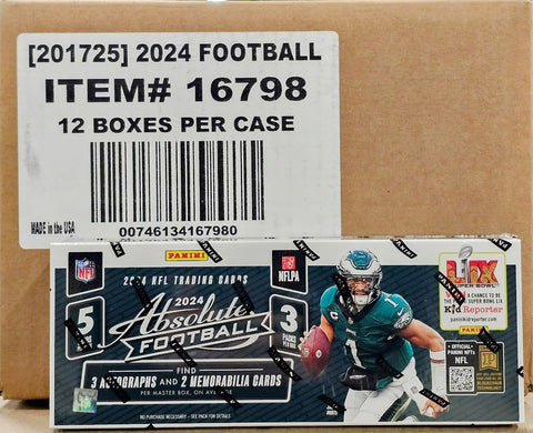 2024 Panini Absolute Football Hobby