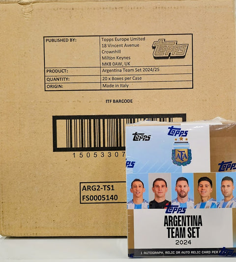 2024/25 Topps Argentina Soccer Team Set