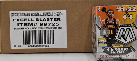 2021/22 Panini Mosaic Basketball 6-Pack Blaster