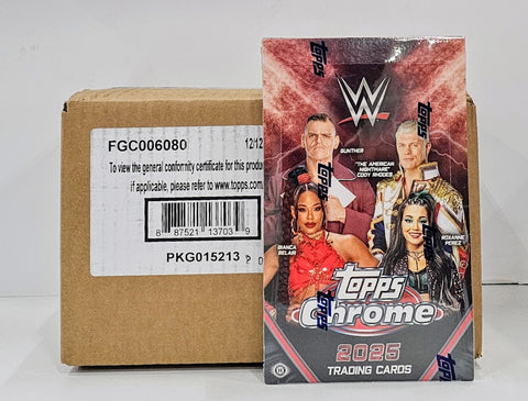 2025 Topps Chrome WWE Wrestling Hobby