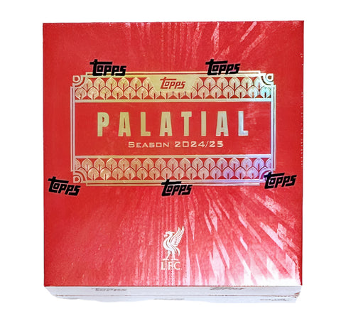 2024/25 Topps Palatial Liverpool FC Soccer Hobby Box