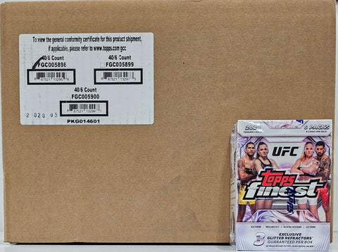 2024 Topps UFC Finest 6-Pack Blaster Box