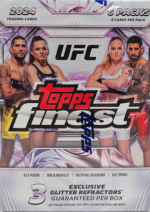 2024 Topps UFC Finest 6-Pack Blaster Box