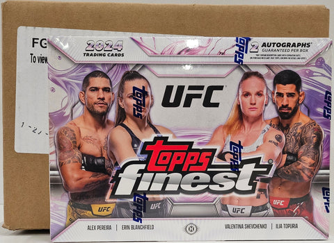 2024 Topps UFC Finest Hobby Box