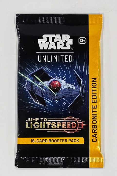 Star Wars Unlimited Jump to Lightspeed Carbonite Booster