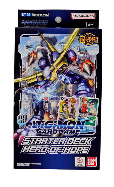Digimon Hero of Hope Starter Deck Box