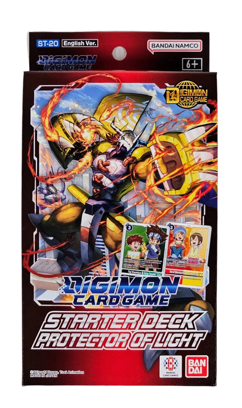Digimon Protector of Light Starter 8-Deck Box