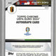 2024 Topps Chrome UEFA Euro Sapphire Belgium Jeremy Doku Auto Orange /25
