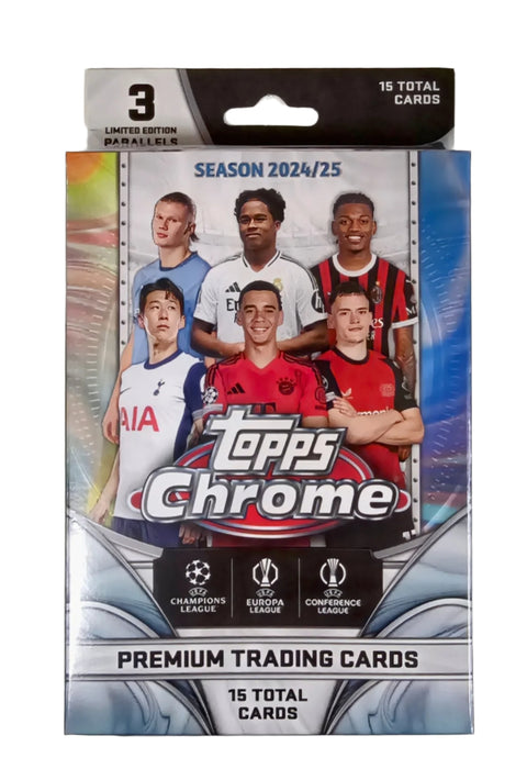 2024/25 Topps Chrome UEFA Club Competitions Soccer Hanger