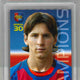 2004 Panini Sports Mega Cracks Barca Campio Lionel Messi ROOKIE #35 PSA 6