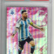 2023 Topps Argentina World Champions Lionel Messi Goalscorers-Red Foil PSA 8