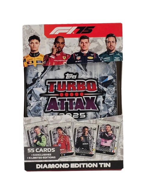2025 Topps Formula 1 F1 Turbo Attax Diamond Collection Mega Tin