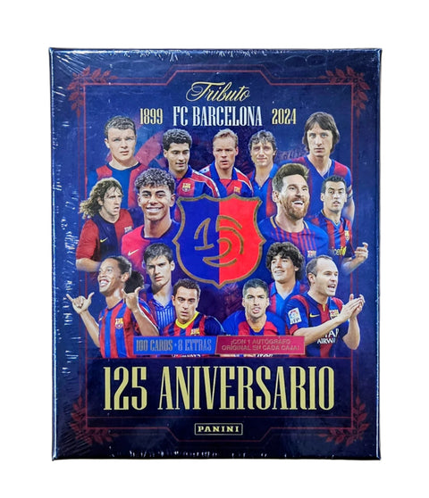 2024/25 Panini FC Barcelona Tribute 125th Anniversary Soccer Hobby