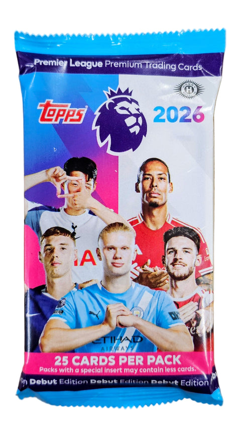 2025/26 Topps Premier League EPL Soccer Hobby (Presell)