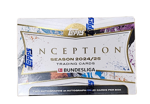2024/25 Topps Bundesliga Inception Soccer Hobby Box