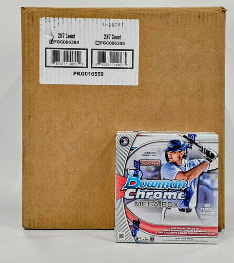 2025 Bowman Chrome Baseball Mega