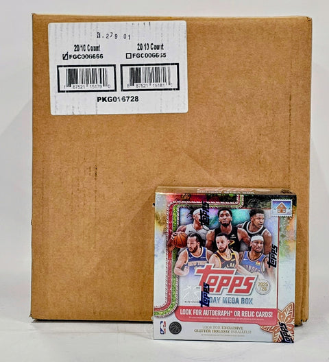 2025/26 Topps Holiday Basketball Mega