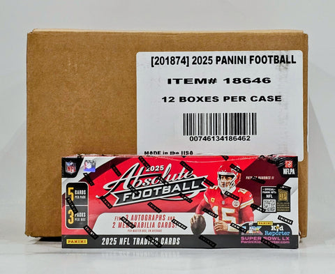 2025 Panini Absolute Football Hobby