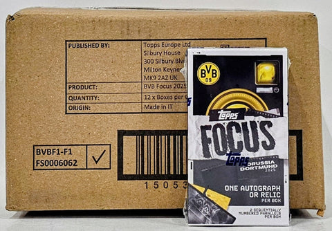 2025/26 Topps BVB Dortmund Focus Soccer Hobby