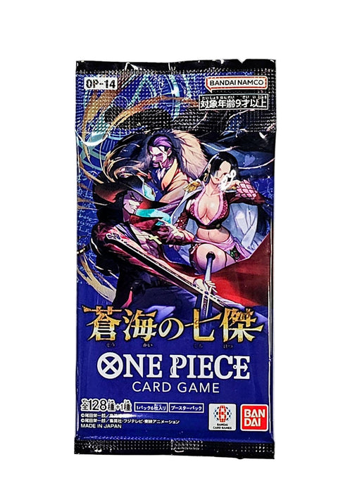One Piece TCG The Azure Sea's Seven (OP-14) Booster (Japanese)