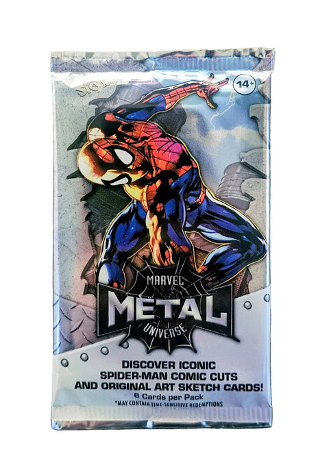Marvel Spider-Man Metal Universe Trading Cards (Upper Deck 2021) Pack