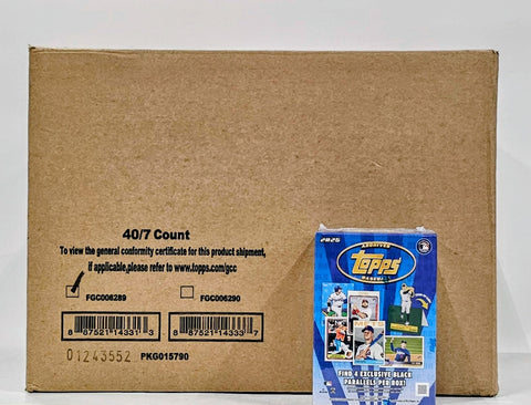 2025 Topps Archives Baseball 7-Pack Blaster