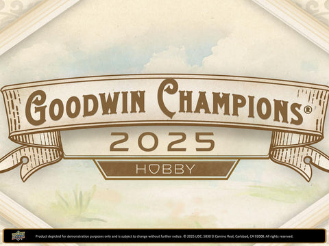 2025 Upper Deck Goodwin Champions Hobby