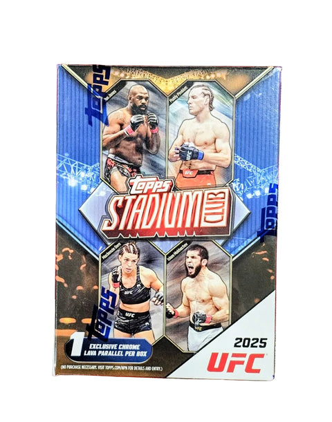 2025 Topps Stadium Club UFC 6-Pack Blaster (Presell)