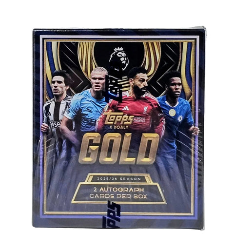 2025/26 Topps Gold Premier League EPL Soccer Hobby