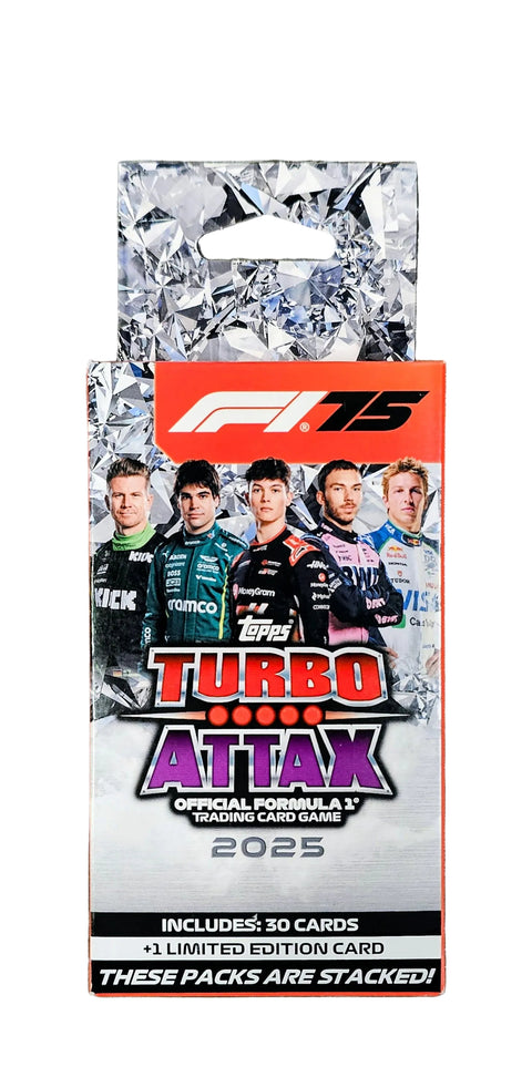 2025 Topps Formula 1 F1 Turbo Attax Diamond Collection Value Box